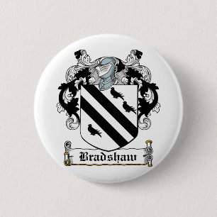 Bradshaw Familienwappen Button
