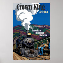 Bradshaw Mountain Railroad Kunstposter