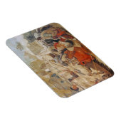 Bradshaw verteidigt Manchester (1642) Magnet (Rechte Seite)