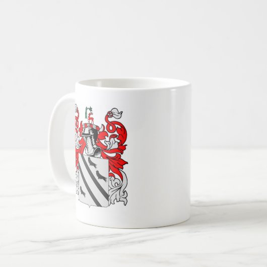 Bradshaw Wappen Kaffeetasse (Vorderseite Links)