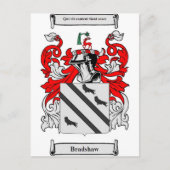 Bradshaw-Wappen Postkarte (Vorderseite)