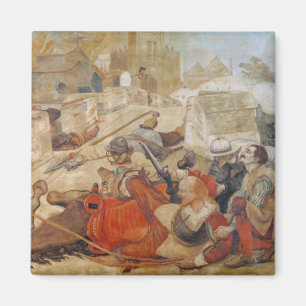Bradshaws Verteidigung von Manchester (1642) Magnet