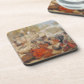 Bradshaws Verteidigung von Manchester (1642) Untersetzer (Linke Seite)