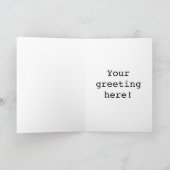 Brady Bunch Card Design Karte (Innenseite)