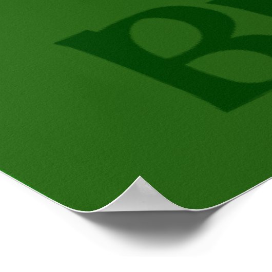 Brady Clan Motto Poster Print (Ecke)