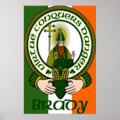 Brady Clan Motto Poster Print (Vorne)