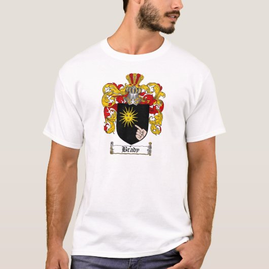 BRADY FAMILIENWAPPEN - BRADY WAPPEN T-Shirt (Vorderseite)