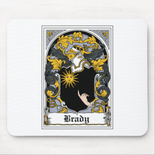 Brady Familienwappen Mousepad