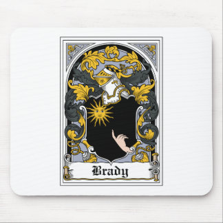 Brady Familienwappen Mousepad