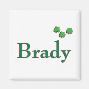 Brady Irish Magnet