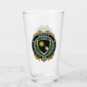 Brady Irish Shield Bierglas Glas (Rückseite)