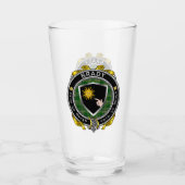 Brady Irish Shield Bierglas Glas (Vorderseite)