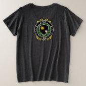Brady Irish Shield Women's Plus T - Shirt (Design Rückseite)