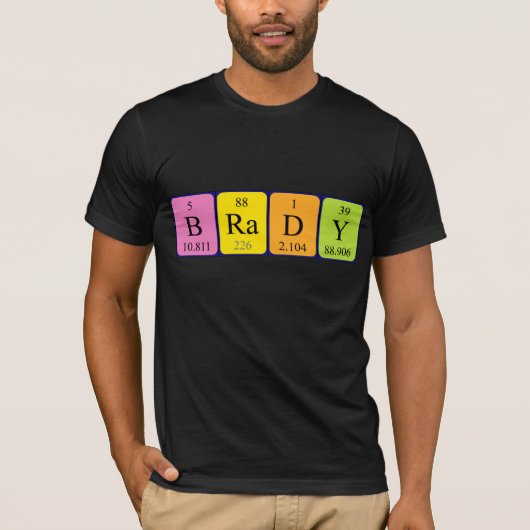 Brady Periodenname Shirt (Vorderseite)