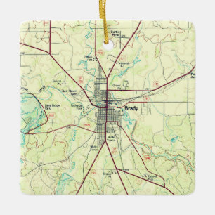 Brady TX Topo Keramikornament