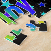 "BRADY" Vorname, Spaß "GLÜCKLICHER GEBURTSTAG" Puzzle (Seite)