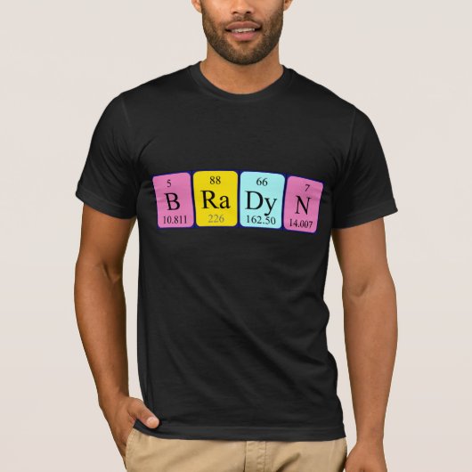 Bradyn Periodenname Shirt (Vorderseite)