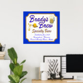 Brady's_Brew_3 Poster (Heimbüro)