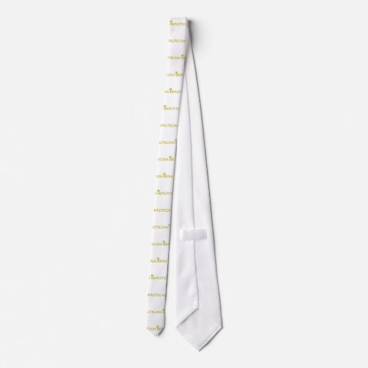 Braeutigam-Symbol Krawatte (Rückseite)