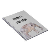 Brag-Buch-Elefant-Foto-Notizbuch MOMMAS Notizblock (Rechte Seite)
