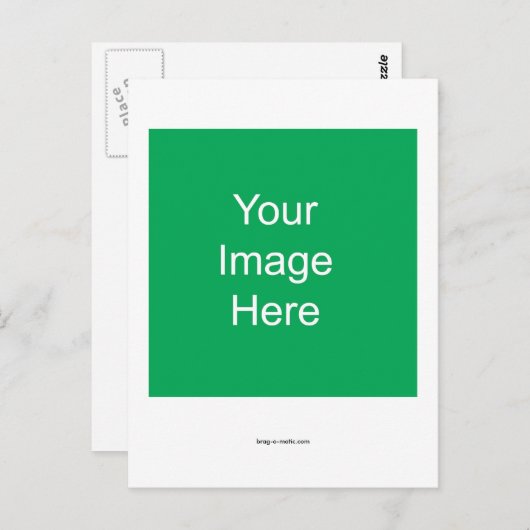 Brag-o-matische Patentkarte Postkarte (Vorne/Hinten)