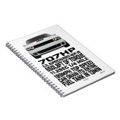 Brag Sheet Notizblock (Rechte Seite)