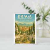 Braga – Das geistige Herz Portugals Postkarte (Stehend Vorderseite)