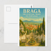 Braga – Das geistige Herz Portugals Postkarte (Vorne/Hinten)