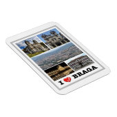 Braga - I Liebe - Portugal - Magnet (Rechte Seite)