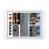 Braga - I Liebe - Portugal - Magnet (Horizontal)
