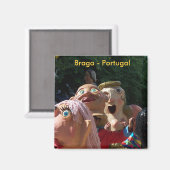 Braga Magnet (Vorderseite/Rückseite)