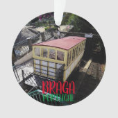 Braga, Portugal Panorama Weihnachtsschmuck Ornament (Vorderseite)