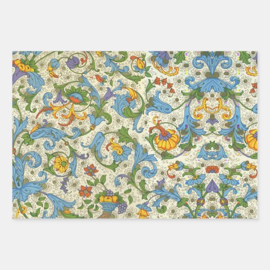 Braga, Suthep und Positano Geschenkpapier Set (Vorderseite 3)