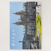 Braga. View of the city center. Puzzle (Vertikal)