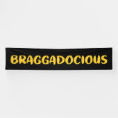 BRAGGADOCIOUS BANNER (Horizontal)