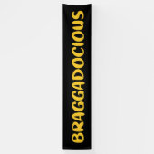 BRAGGADOCIOUS BANNER (Vertikal)