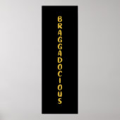 BRAGGADOCIOUS POSTER (Vorne)