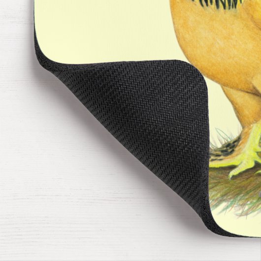 Brahma: Buff Rooster Mousepad (Ecke)
