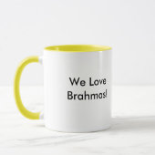 Brahma:  Buff Rooster Tasse (Links)
