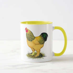 Brahma:  Buff Rooster Tasse