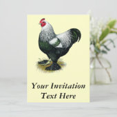 Brahma: Dunkle Liste Einladung (Stehend Vorderseite)