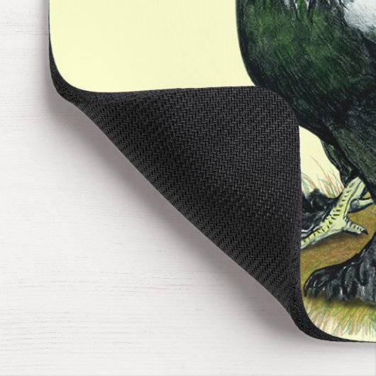 Brahma: Dunkle Liste Mousepad (Ecke)