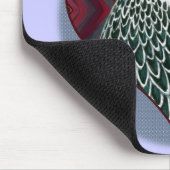 Brahma Hen Heart Mousepad (Ecke)