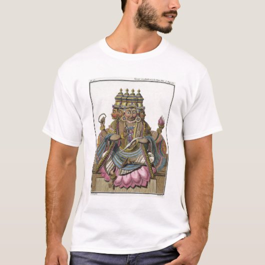 Brahma, hindischer Gott der Schaffung, 'von der T-Shirt (Vorderseite)