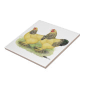 Brahma lederfarbene Paare Fliese (Seite)