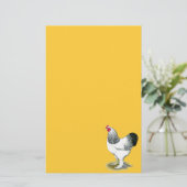 Brahma: Light Rooster Briefpapier (Stehend Vorderseite)