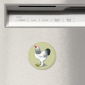 Brahma: Light Rooster Magnet (In Situ (Geschirrspüler))