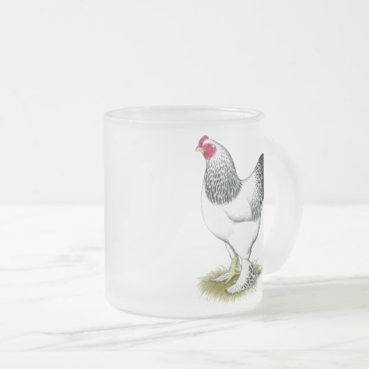 Brahma: Light Rooster Mattglastasse (VorderseiteRechts)