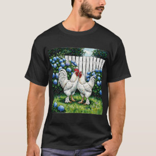 Brahma Pootra Weißer Hahn T-Shirt