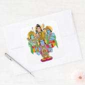 Brahma Vishnu Shiva Ram Krishna Aufkleber (Umschlag)